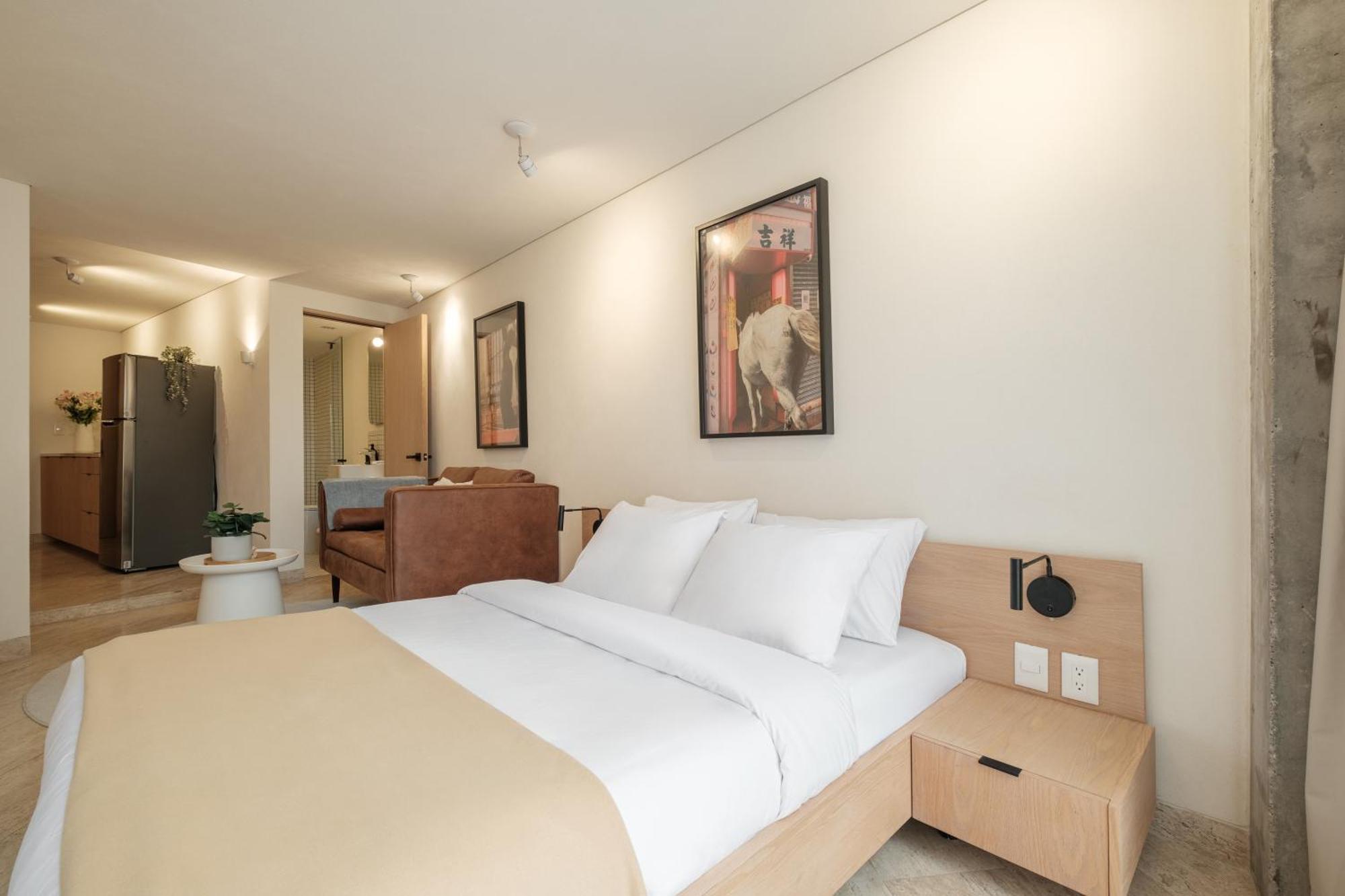 Aparthotel Nido Parque Mexico Habitación foto